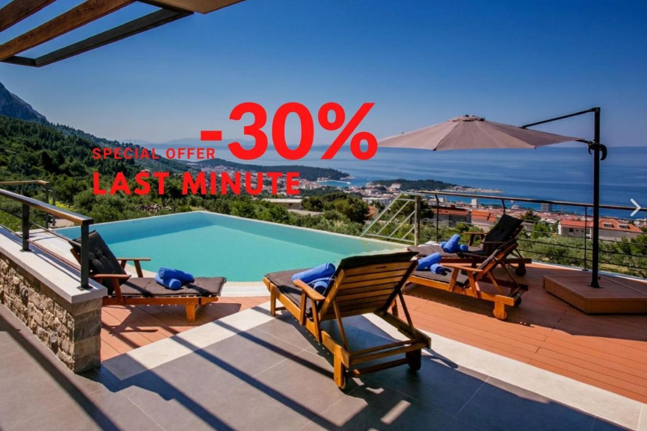 Villa View A Luxury Villa In Makarska, Heated Private Pool, Jacuzzi, Gym Exterior photo